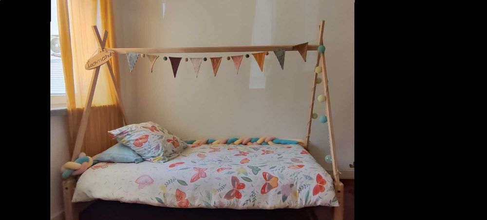 Cama Infantil de Madeira com Gavetão