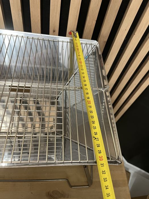 Gril składany z torbą 42x31 kempingowy