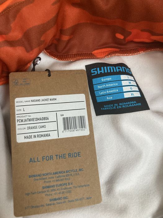 Casaco desportivo Shimano Nagano