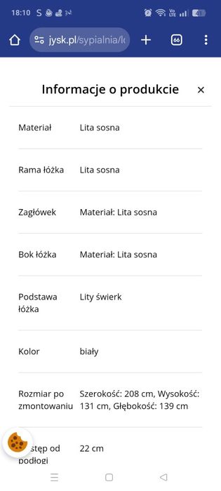 Łóżko piętrowe jykea