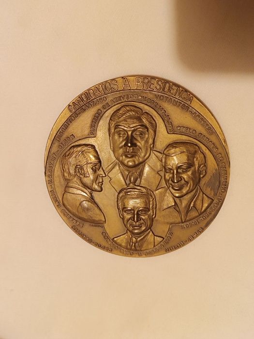 Medalha Comemorativa em Bronze- General Ramalho e Candidatos à Repúbli