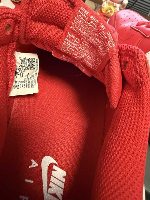 Nike Air Force 1 Low Retro „University Red"