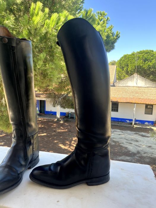 Botas de montar a cavalo