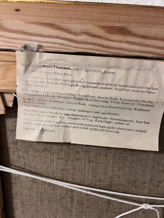 Zimowy obraz A.Thuesen z 1987