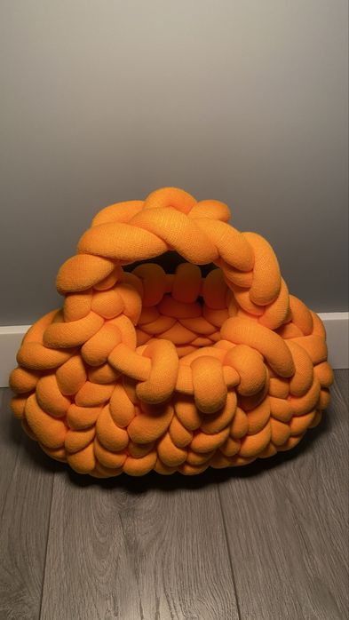 Вязанная сумка ручной работы