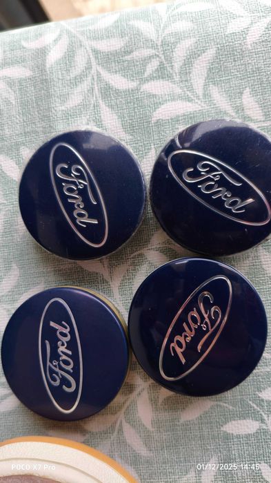 4 Centros jantes Ford e Simbolo TDCI