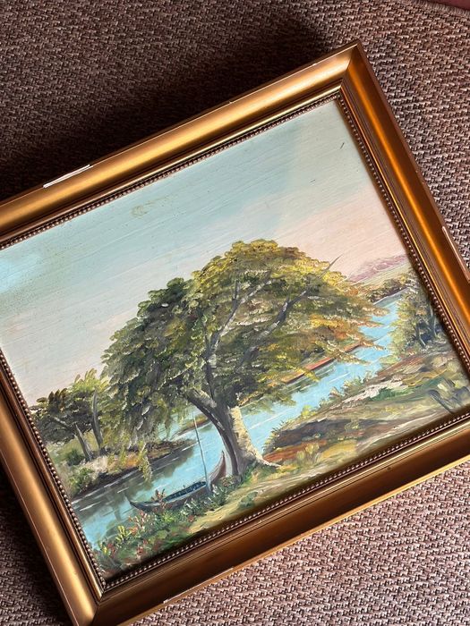 Quadro pintura a óleo