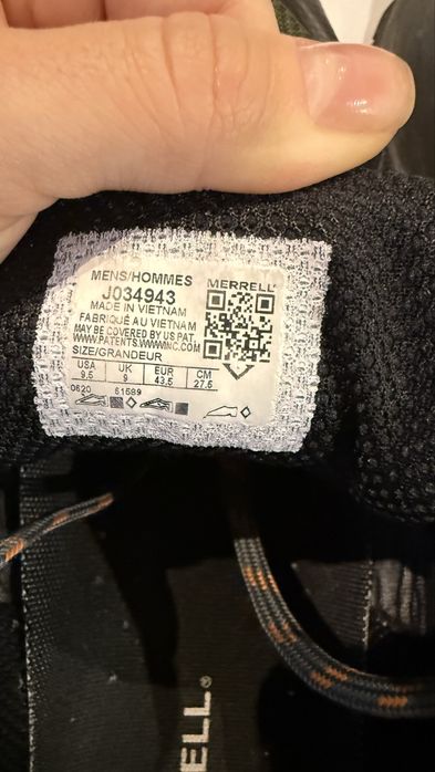 Чоловічі кросівки Merrell (Gore-Tex)