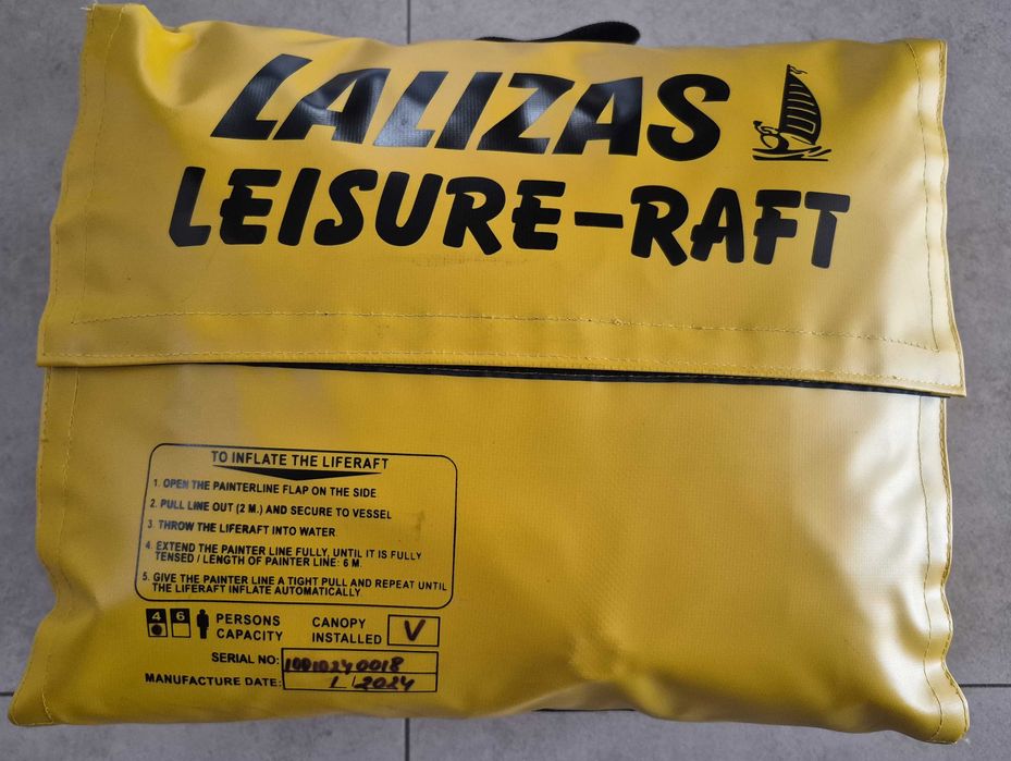 Tratwa ratunkowa Lalizas 4 osobowa