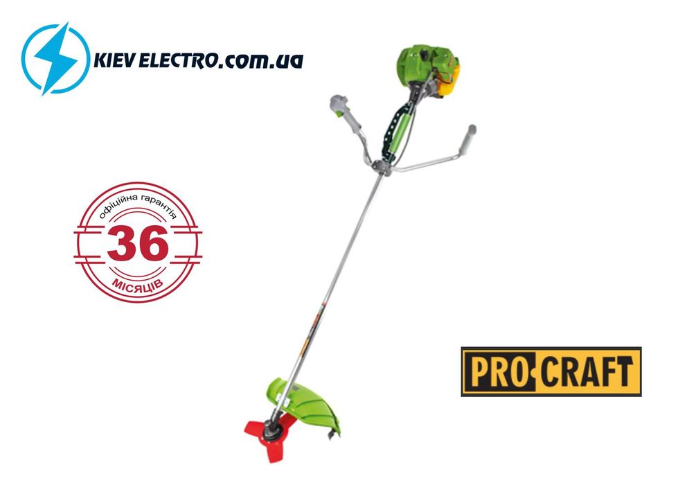 Бензокоса Мотокоса Бензотример Procraft T4200 PRO NEW Коса