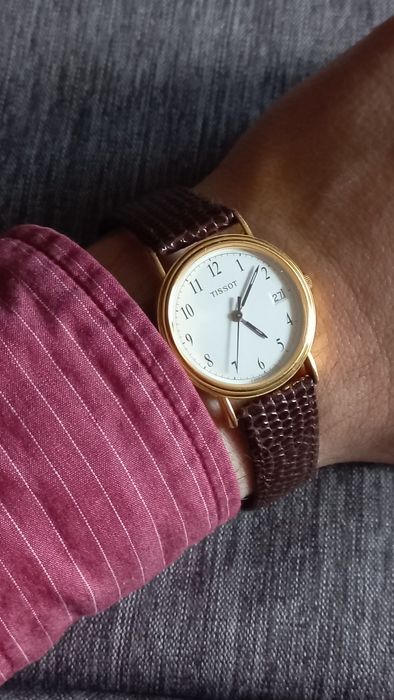 Sprzedam męski garniturowy zegarek Tissot C 252 - 6.4mm gr