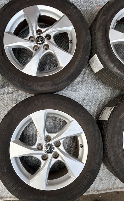Felgi Aluminiowe TOYOTA CHR 5x114.3 ET45 6.5x17” CZUJNIKI TPMS idealne