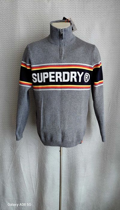 SuperDry śliczny męski sweter,golf