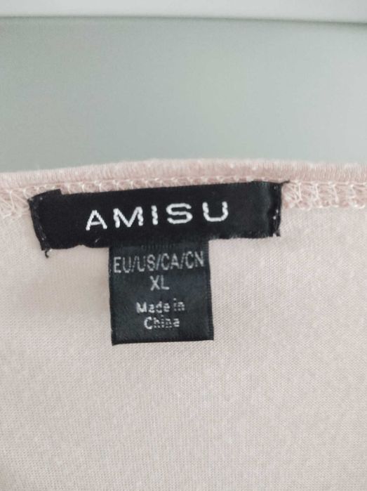 Kardigan narzutka damska rozmiar XL 3XL róż pudrowy