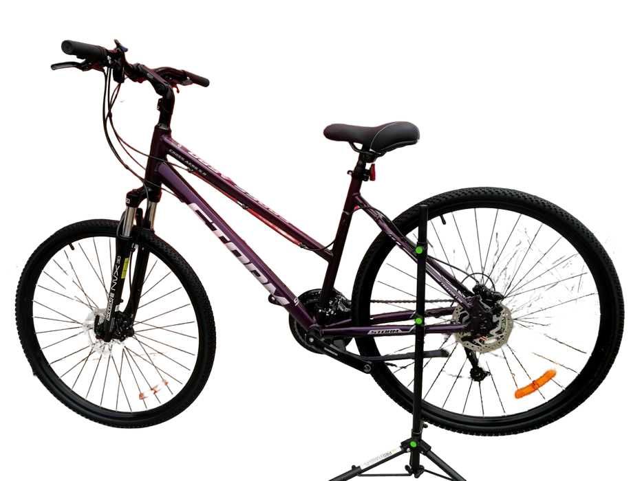 NOWY STORM CROSS AERO 5.0 Lady Roz. 19" *Koła 28* HYDRAULIKA Crossowy!