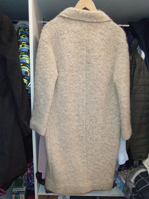 Пальто Mango S, більше на ХS з альпакою, вовною і мохером