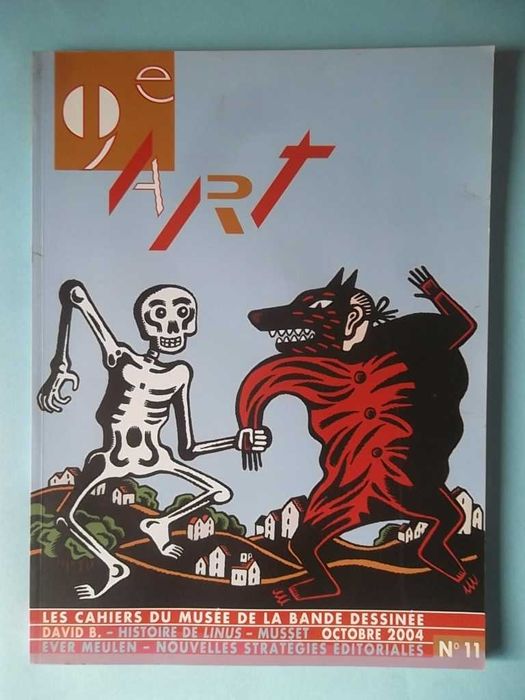 Revista de BD francesa 9e ART , 5 exemplares
