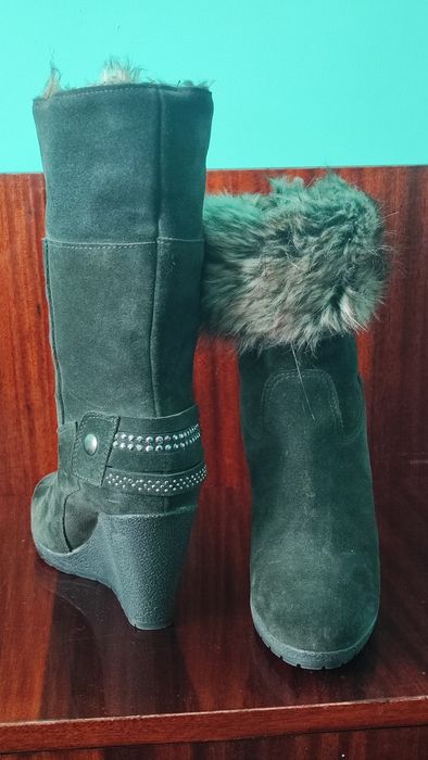 Чоботи Натуральний замш