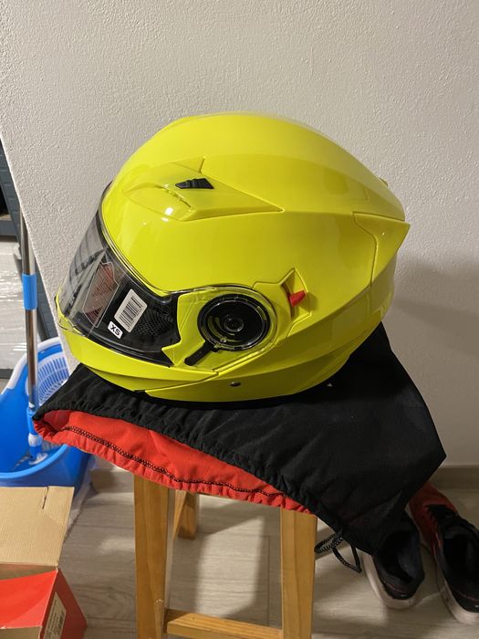 Capacete ajustavel com oculos - Proteção e estilo em 1 só