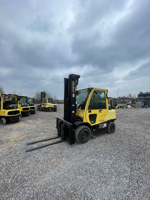 Wózek widłowy HYSTER H4.0FT6 TRIPLEX 2016r  6000mm 4 sekcje LPG 4t