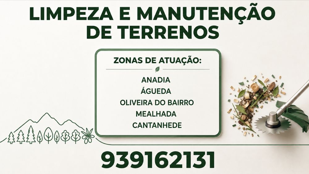 Limpeza e manutenção de terrenos