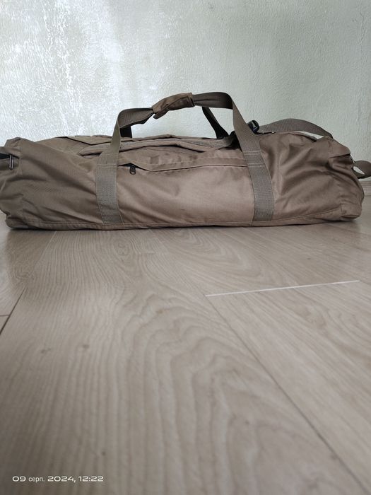 Тактична Сумка- рюкзак Oxford 1680g/m2 на 80л. (Койот).