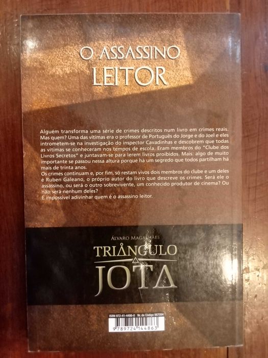 Álvaro Magalhães - O assassino leitor [Triângulo Jota]