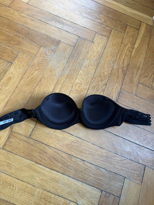 Czarny stanik push up esotiq