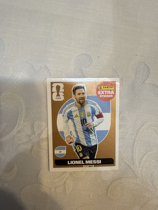 Messi Extra Sticker Bronze Mundial 2026
