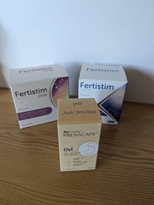 Zestaw suplementów dla pary Fertistim Prenacaps