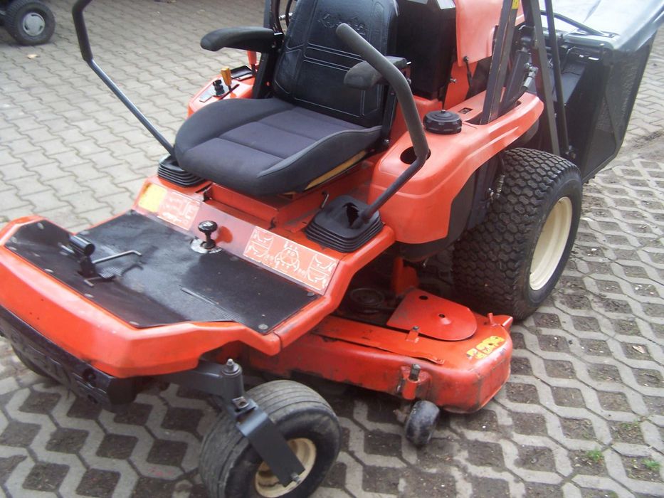 Kubota GZD 21 diesel 21KM wysoki wysyp,zero skręt,kosz 500L