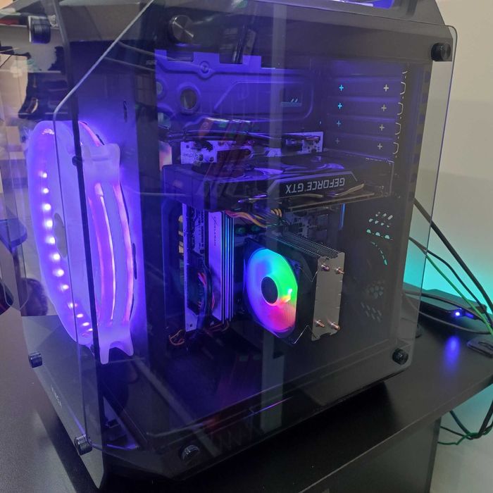 Компютер Новый Ryzen 5 5500, 16GB DDR4, GTX 1660 Ti 6GB, SSD 500GB