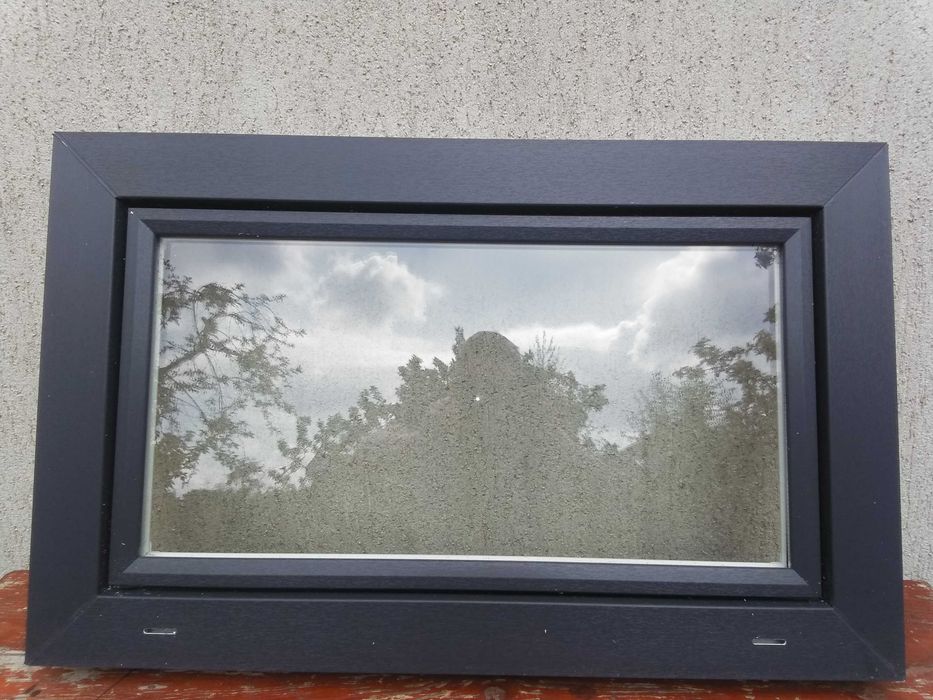 Okno Gospodarcze 60x80 Antracyt okna Inwentarskie Producent WYSYŁKA