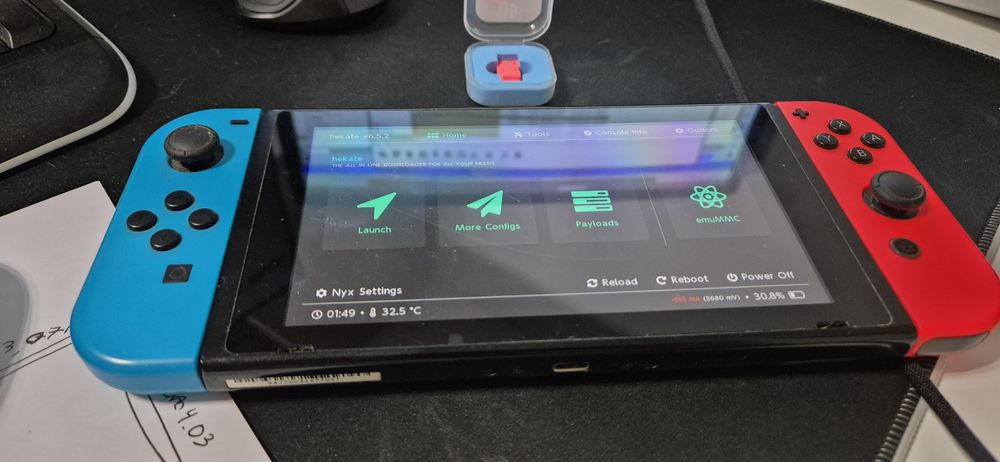 Nintendo switch V1 desbloqueada