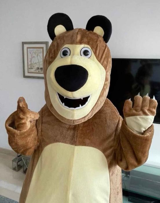 Mascote Urso Masha