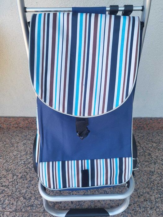 Pojemna, wytrzymała torba na wózek zakupowy. Uniwersalna. Nowa!