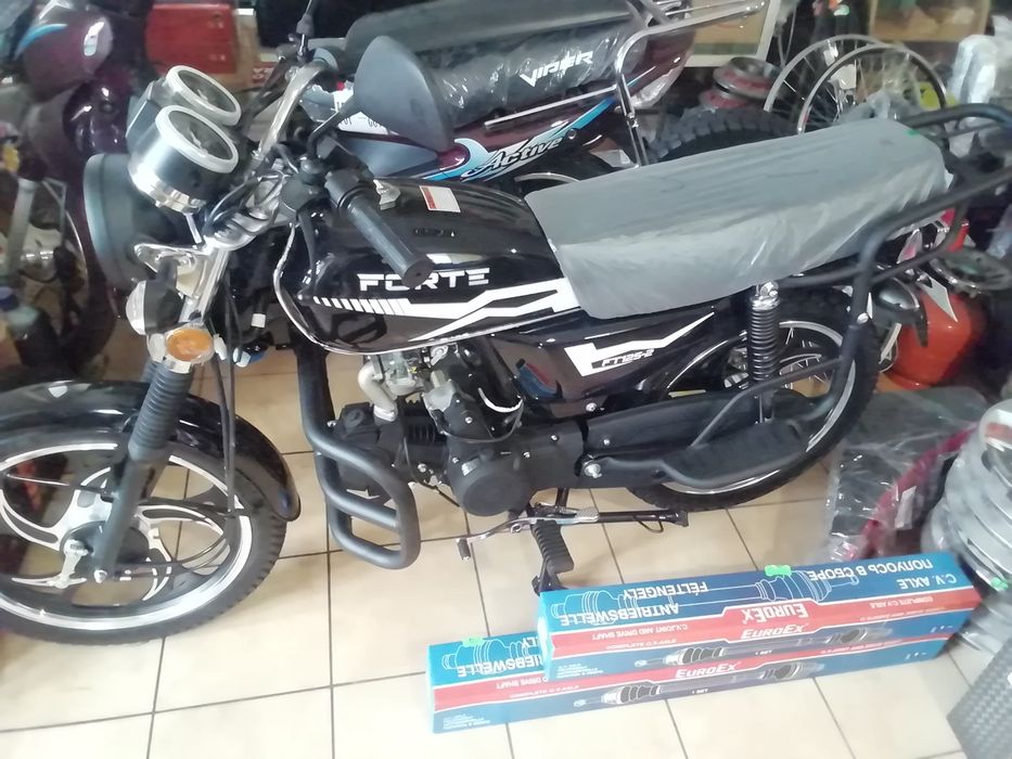 Мотоцикл ALFA FT125-2 FORTE чорна