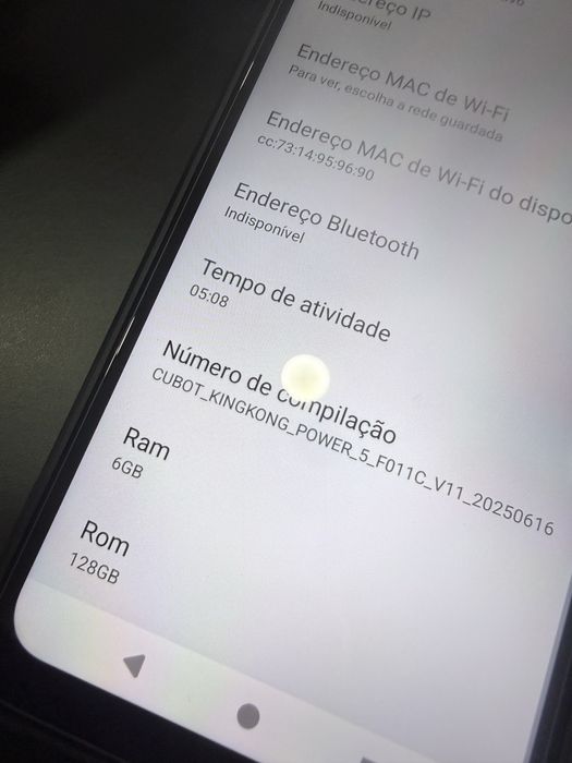 Smarphone Cubot King Kong 5 128gb