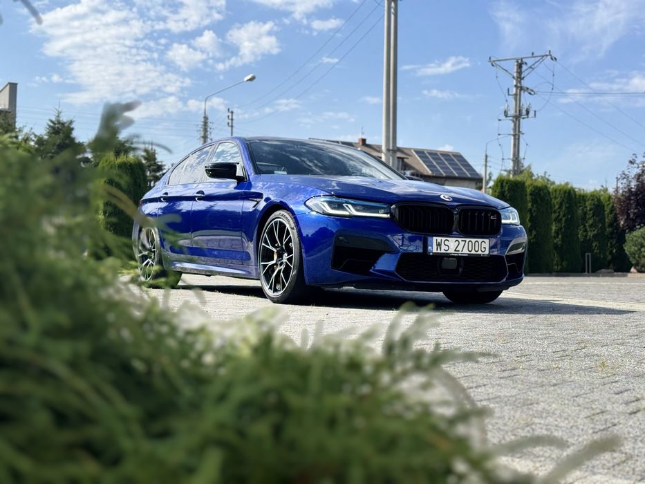 BMW M5 Competition, Salon PL, karbon, hamulce ceramiczne