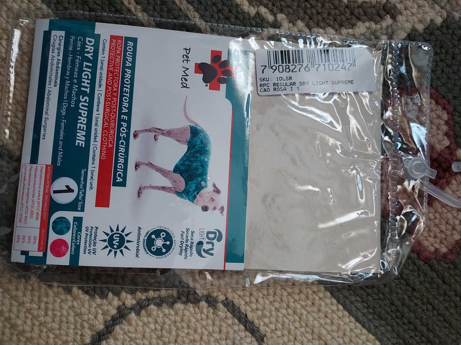 Roupa pós cirúrgica para cadela da Pet Med