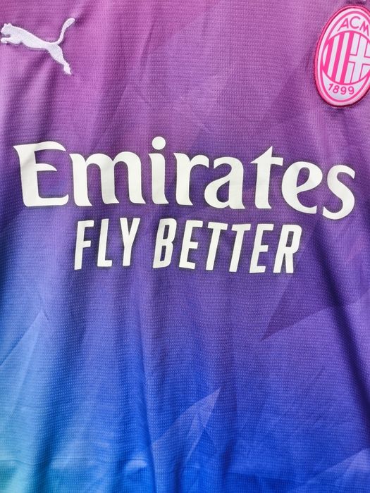 Camisola de jogo AC MILAN Puma Oficial