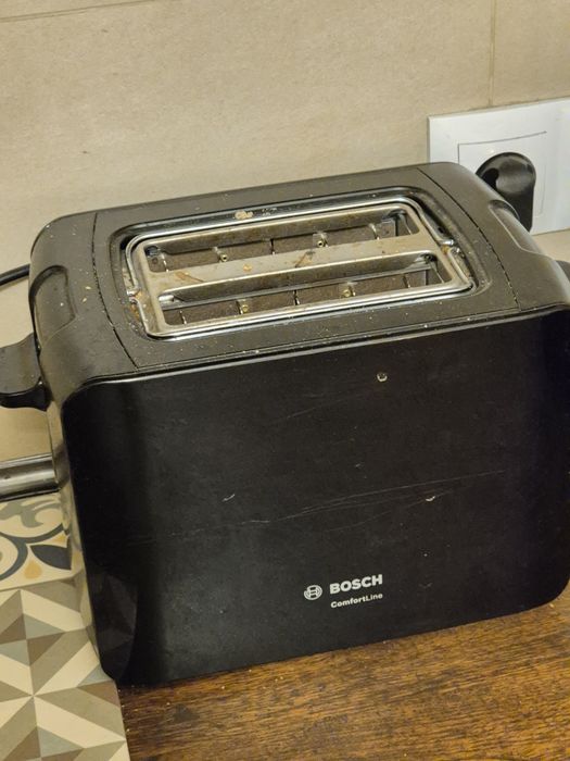 Toster opiekacz bosch czarny czern