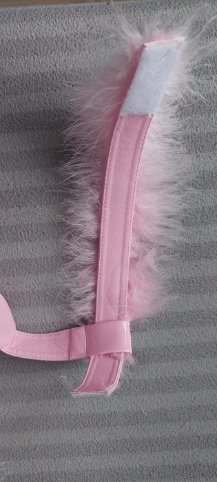 Sandałki szpilki z futerkiem pole dance exotic