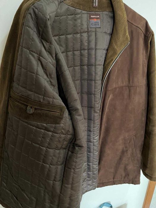 Casaco homem castanho