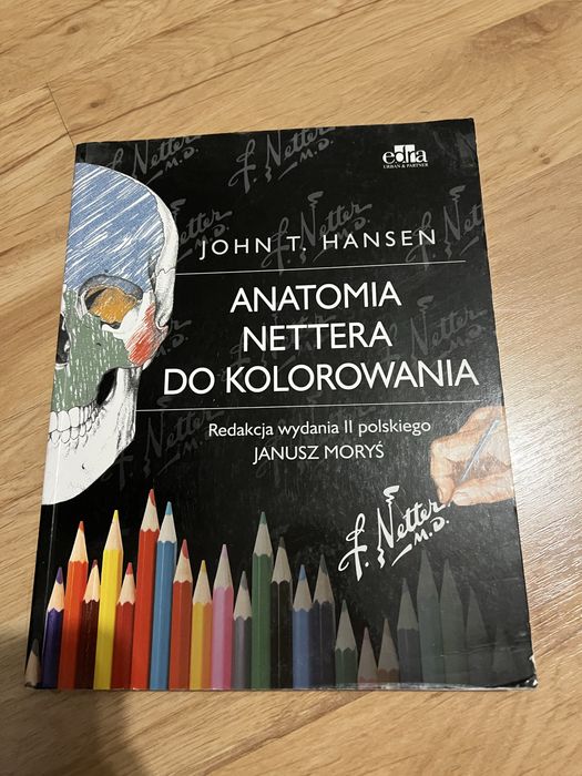 anatomia nettera do kolorowania