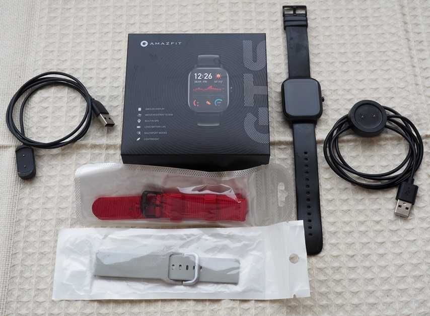 SmartWatch AmazFit c/ acessórios