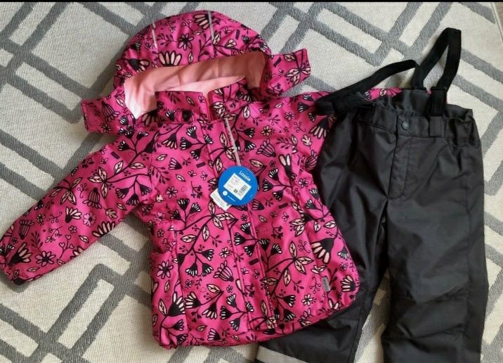 Новый зимний термо комплект костюм комбинезон Lassie by Reima