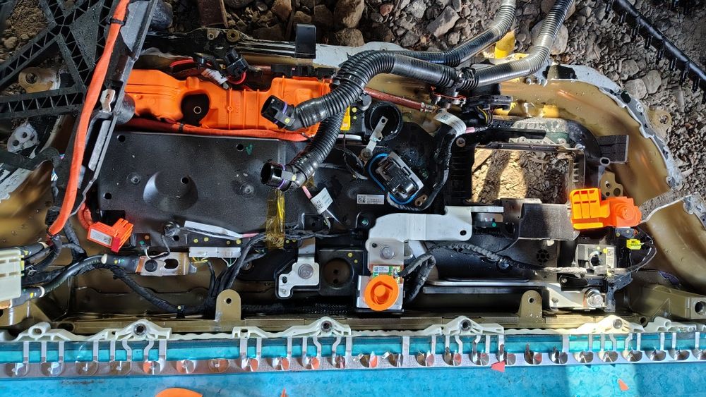 BMS (БМС) основної силової батареї Тесла Х, 2022 оригінал розборка