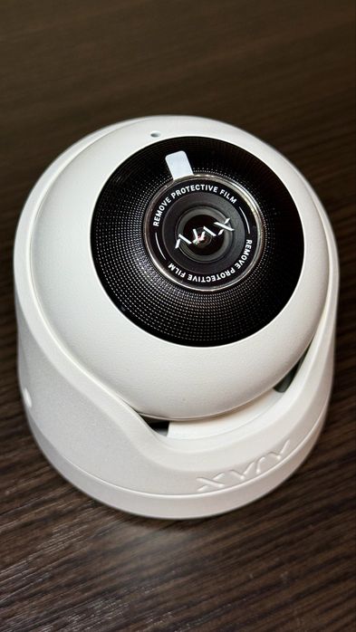 Нова IP-камера Ajax TurretCam (8 Мп / 2.8 мм) White (Дротова)