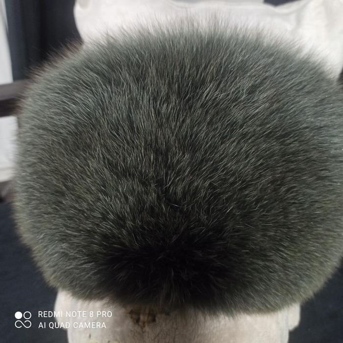 Шапка женская песец